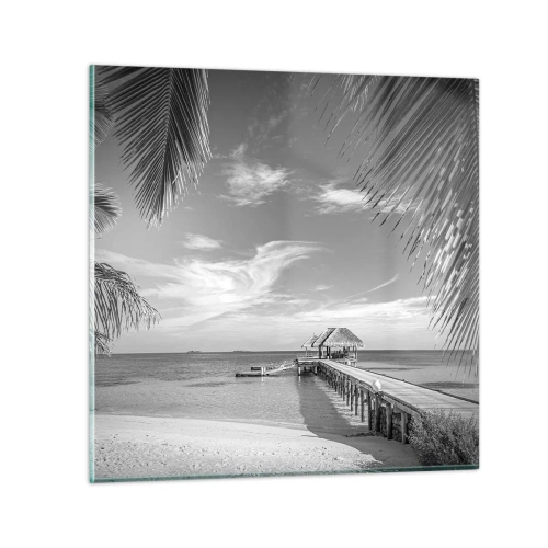 Tablou pe sticlă - O amintire sau un vis? - 70x70 cm