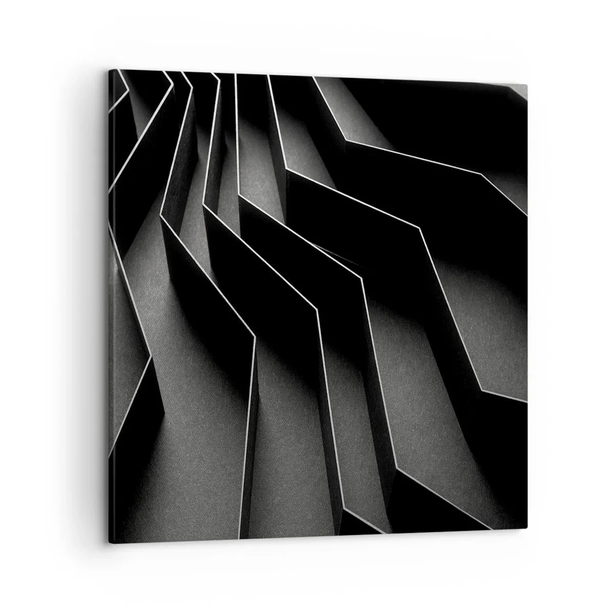 Tablou pe pânză - Ordinea spațială - 50x50 cm