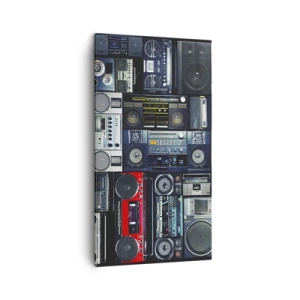 Tablou pe pânză - Nostalgie pentru anii `80. - 45x80 cm