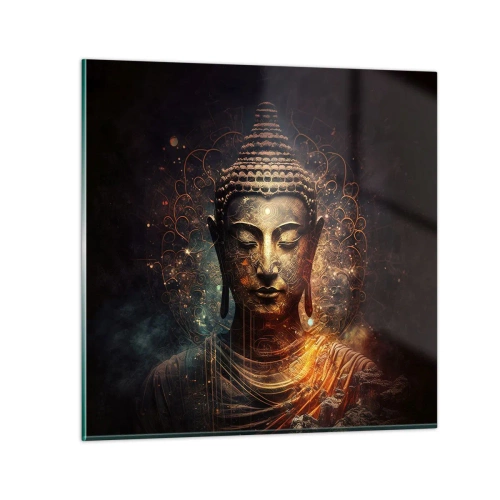 Tablou pe sticlă - Echilibru spiritual - 70x70 cm