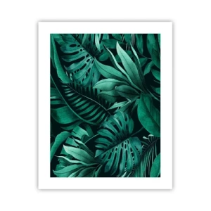 Poster - Profunzimea verdelui tropical - 40x50 cm