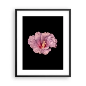 Poster în ramă neagră - Direct la inimă - 40x50 cm