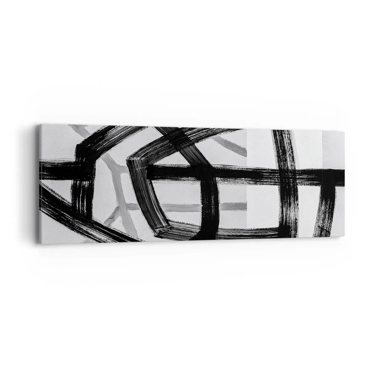 Tablou pe pânză - Construind adâncimea - 90x30 cm