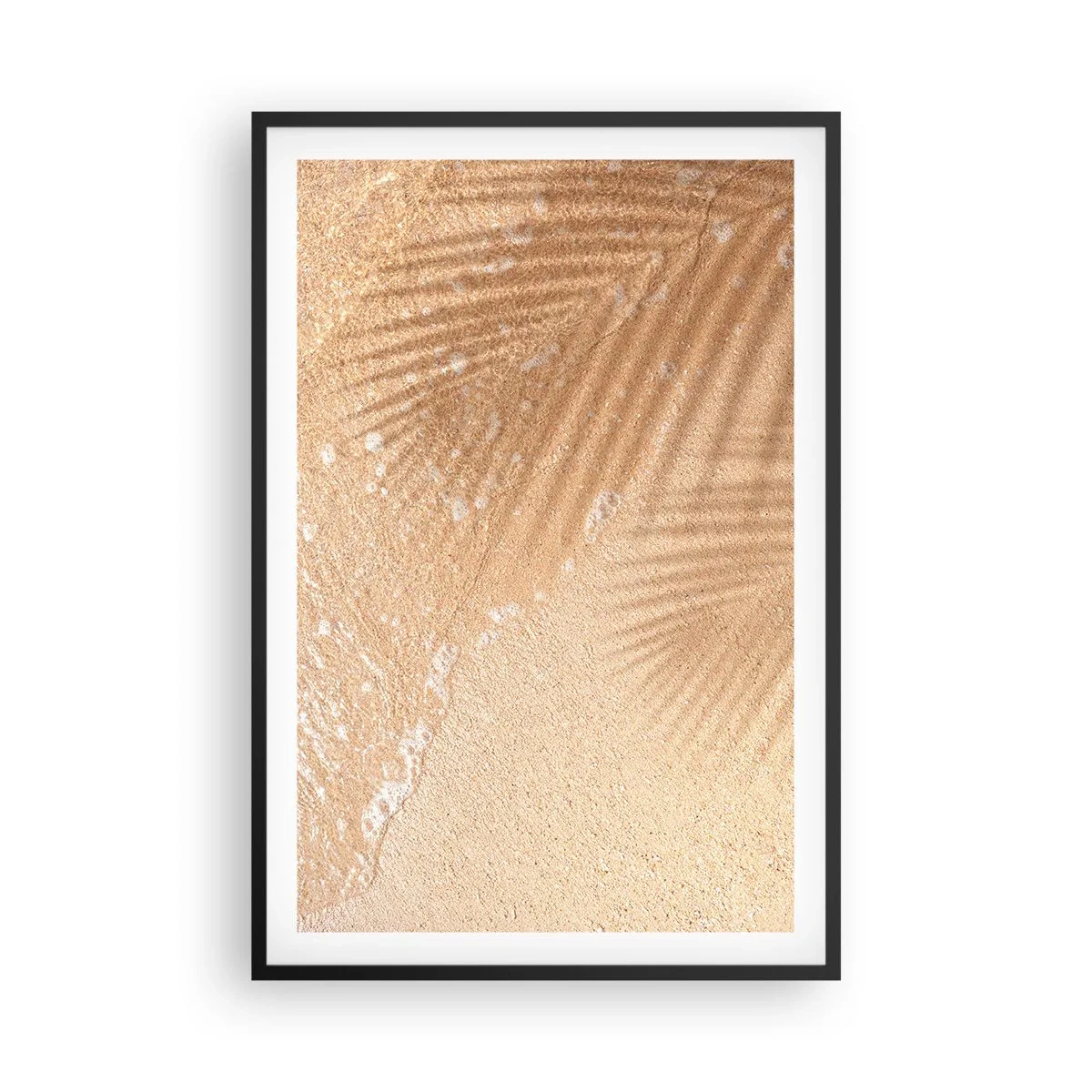 Poster în ramă neagră - Umbra unei veri fierbinți - 61x91 cm