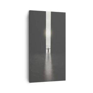 Tablou pe pânză - Un pas spre un viitor luminos - 45x80 cm