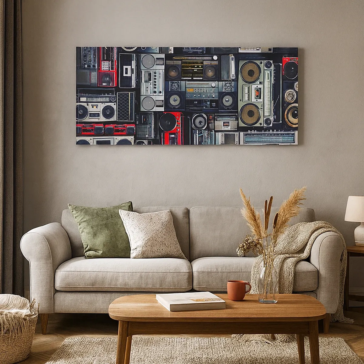 Tablou pe pânză - Nostalgie pentru anii `80. - 30x30 cm