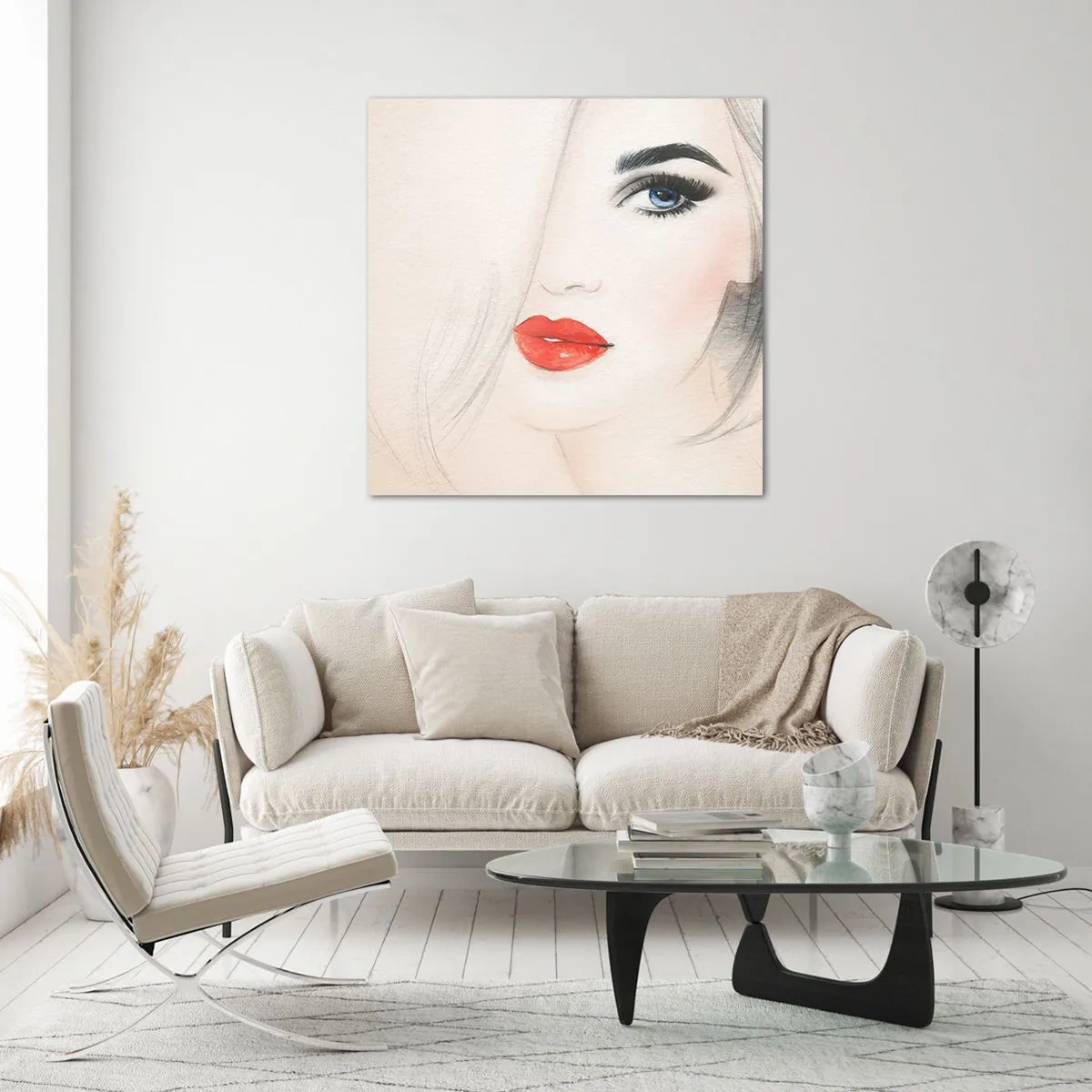 Tablou pe sticlă - Hipnotizează și intoxică - 30x30 cm