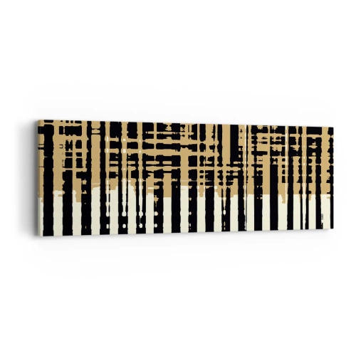 Tablou pe pânză - Abstracție arhitecturală - 90x30 cm