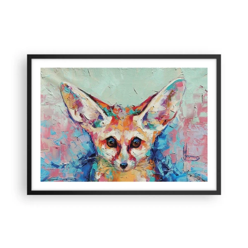 Poster în ramă neagră - Sunteți gata pentru mine? - 70x50 cm