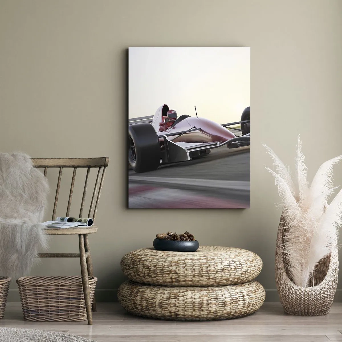 Tablou pe pânză - Întotdeauna un câștigător - 80x120 cm