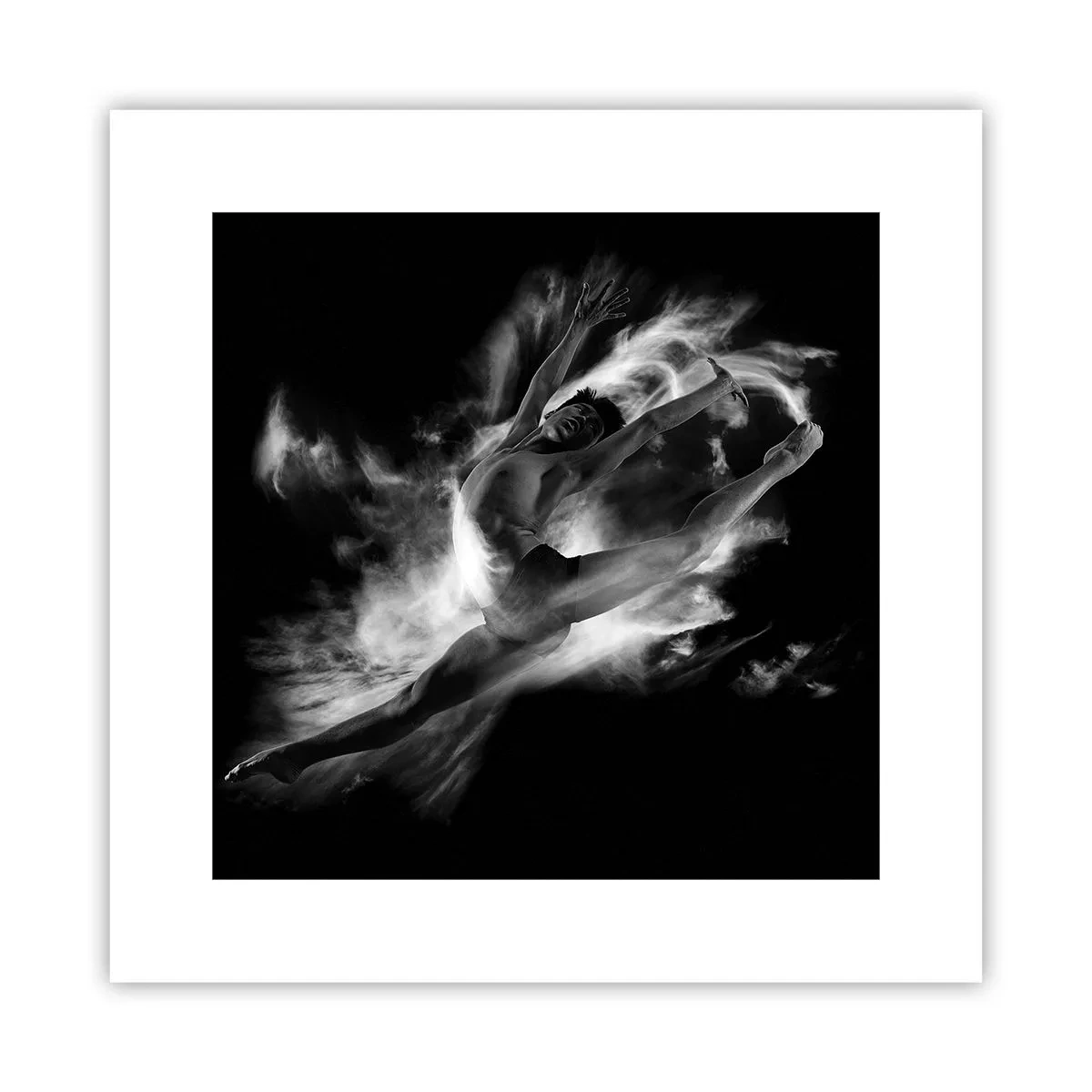 Poster - Oprit în zbor - 30x30 cm