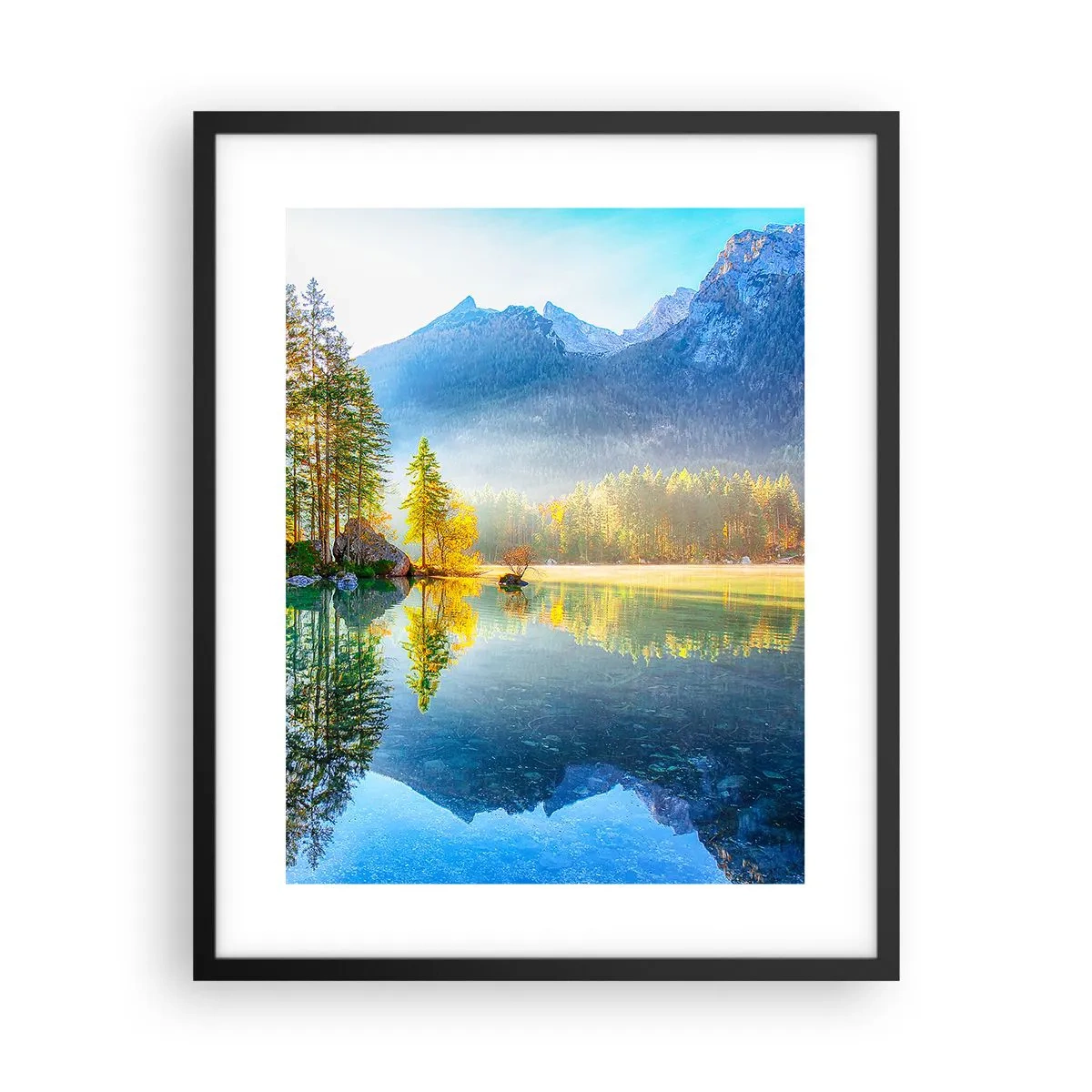 Poster în ramă neagră - Maiestate și dulceață - 40x50 cm