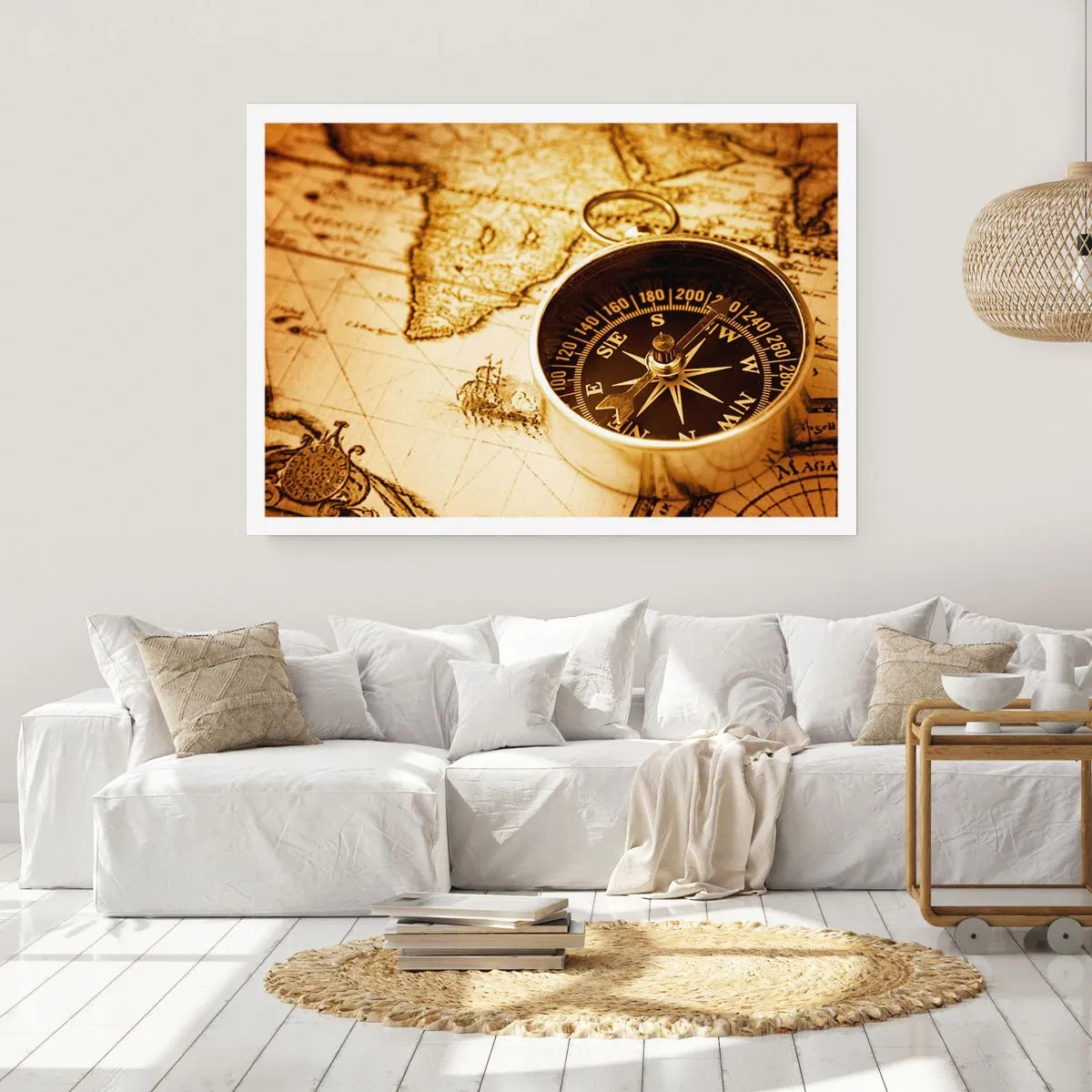 Poster - Est sau vest? - 70x50 cm