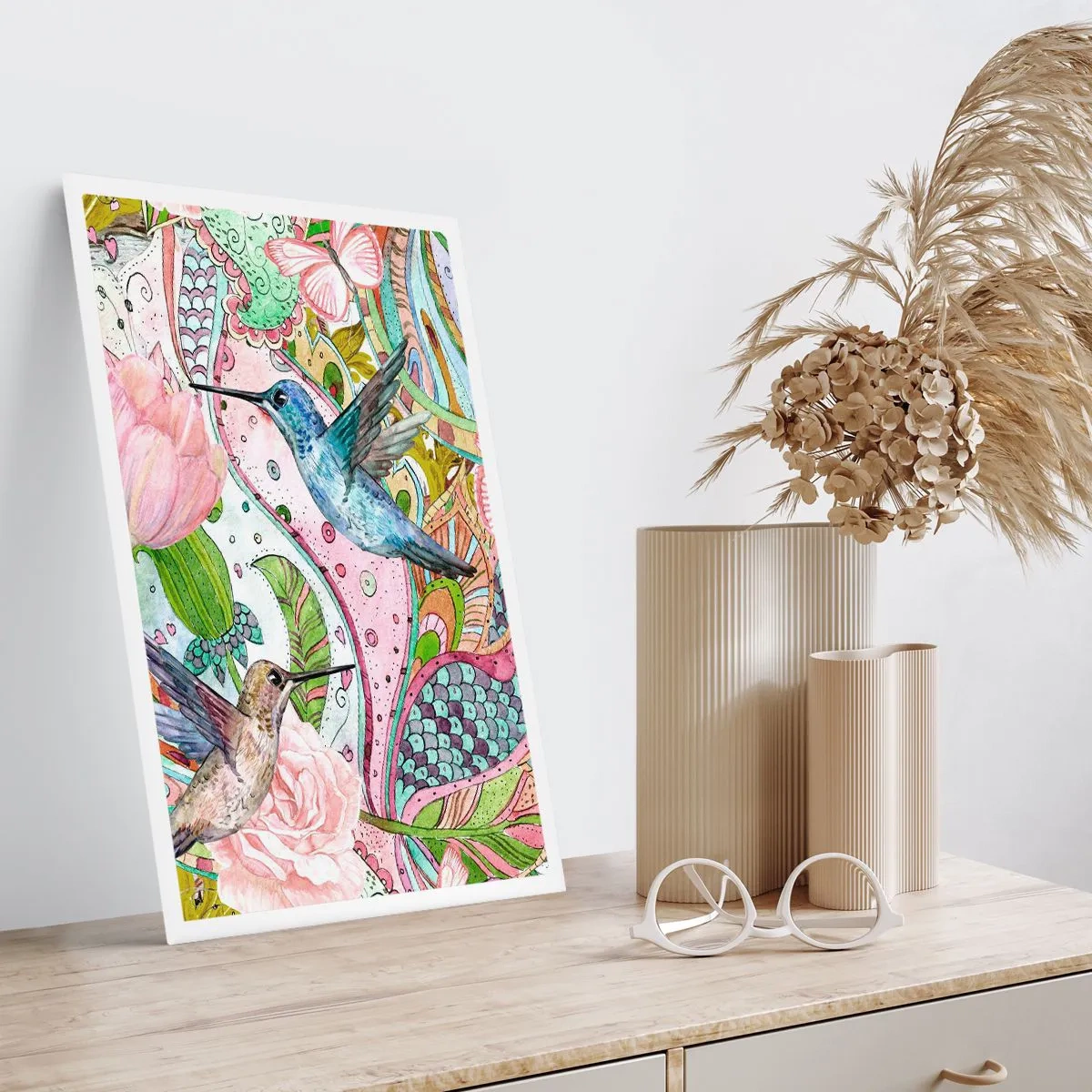 Poster - Încurcat în viță de vie - 70x100 cm