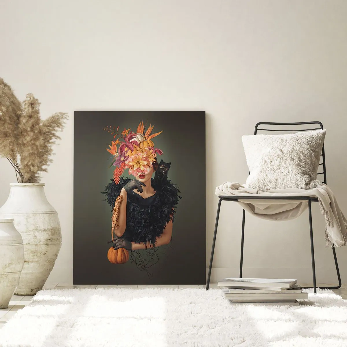 Tablou pe sticlă - Magia vrăjitoarei - 50x70 cm