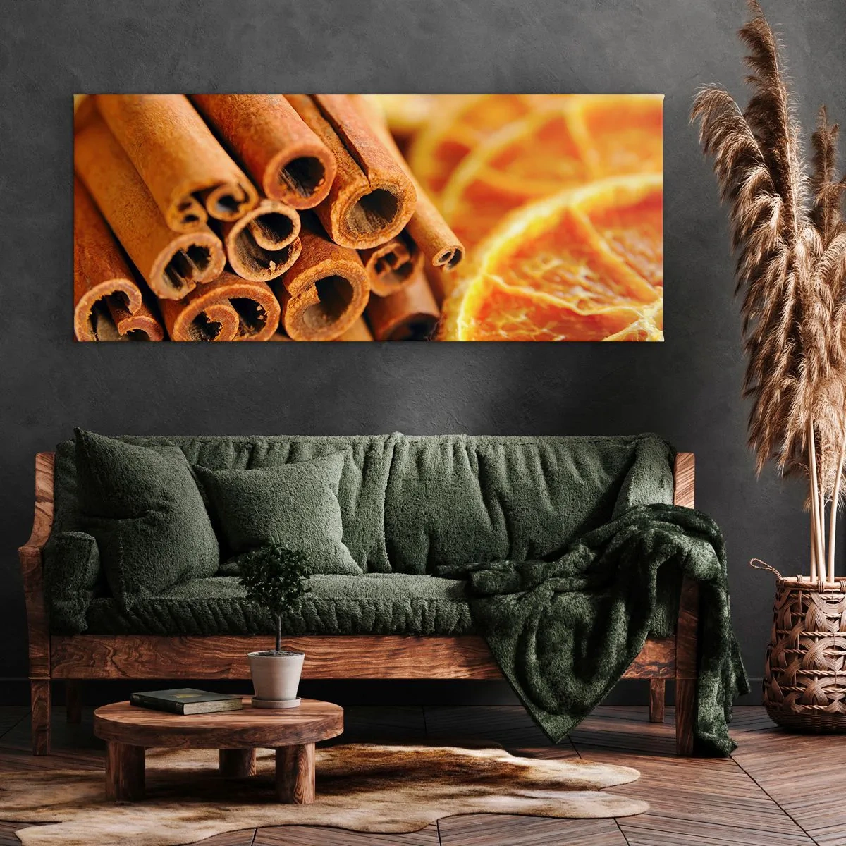 Tablou pe pânză - Poți să le simți aroma? - 100x40 cm