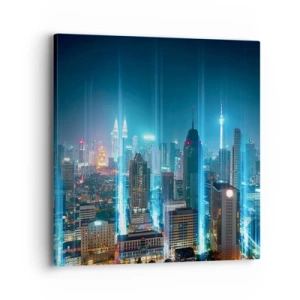 Tablou pe pânză - Prin Berlin spre cer - 40x40 cm