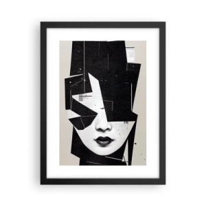 Poster în ramă neagră - Adânc ascunse - 30x40 cm