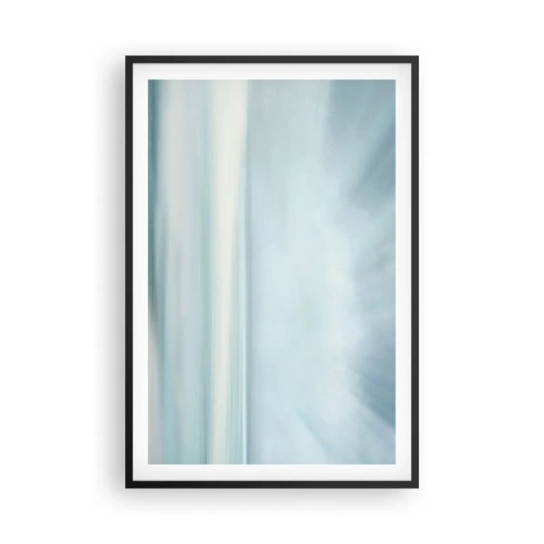 Poster în ramă neagră - Liniște până la orizont - 61x91 cm