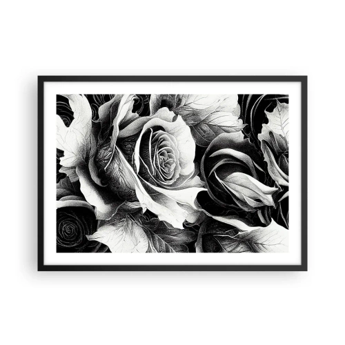 Poster în ramă neagră - Mereu regina - 70x50 cm