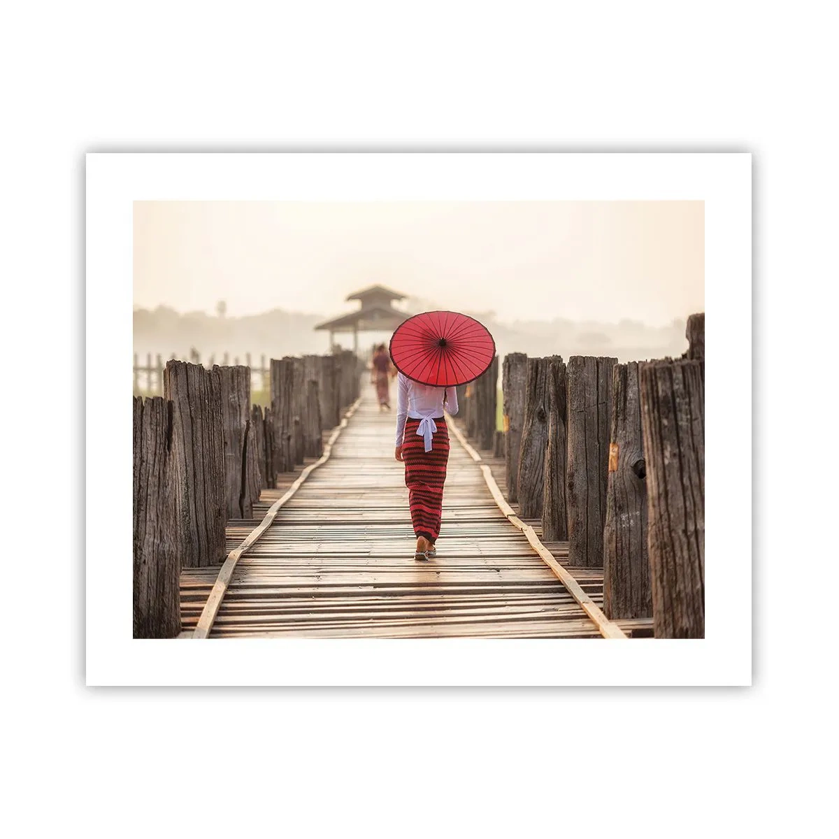 Poster - Pe podul vechi - 50x40 cm