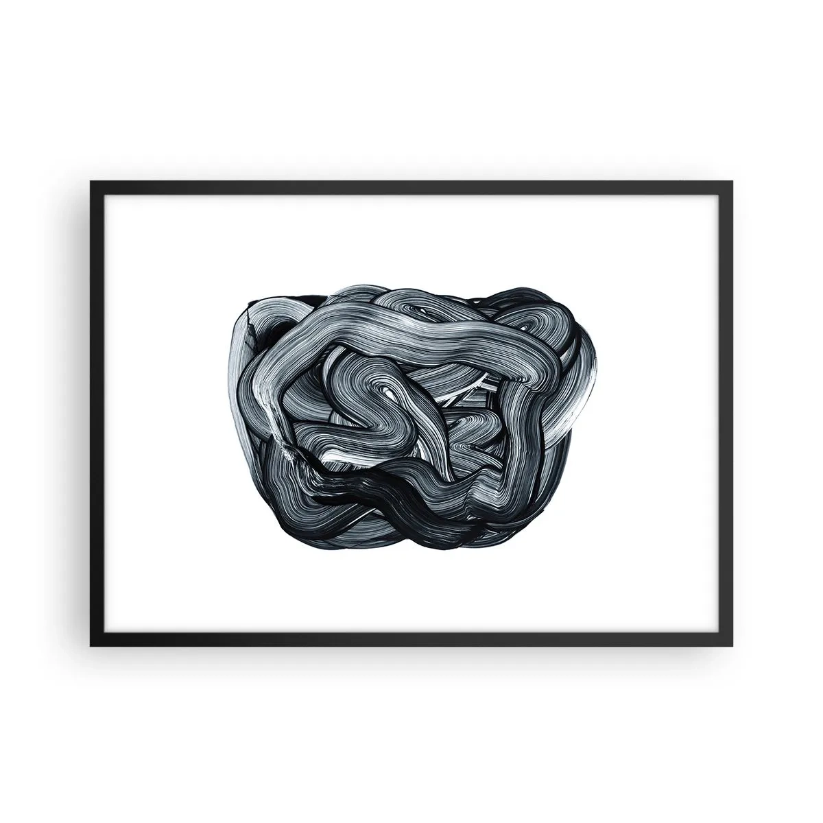 Poster în ramă neagră - Nu este atât de simplu - 70x50 cm