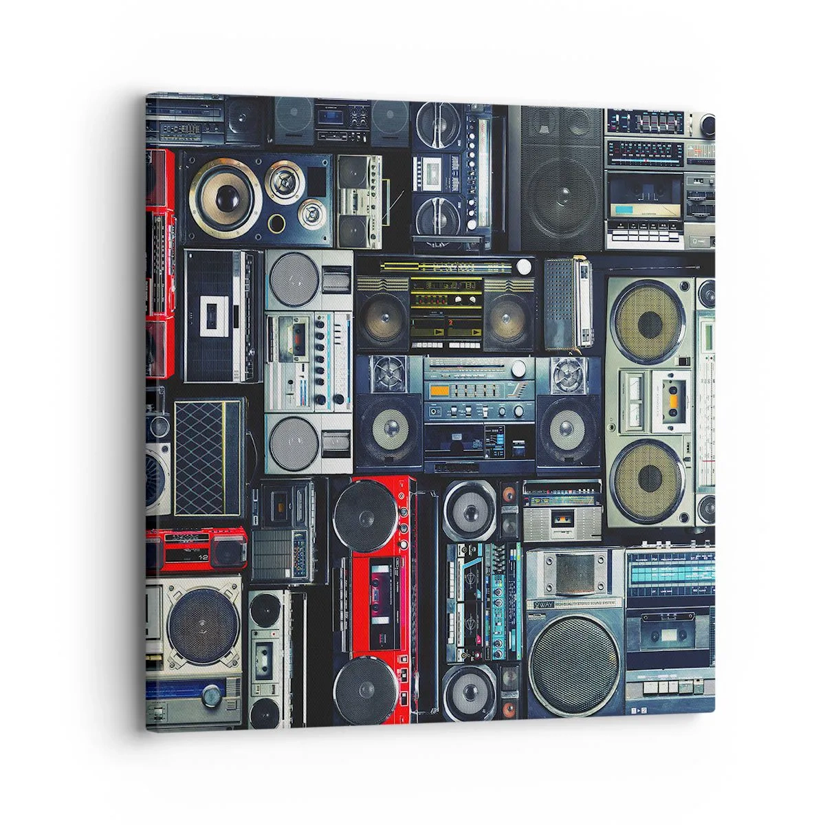 Tablou pe pânză - Nostalgie pentru anii `80. - 30x30 cm