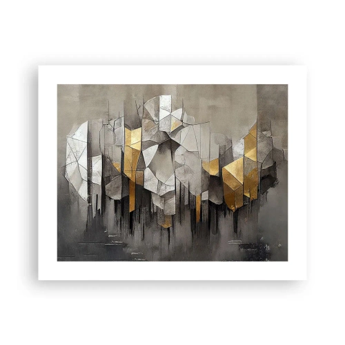 Poster - Compoziție de gheață și lumină - 50x40 cm