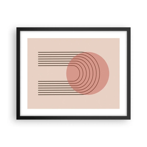 Poster în ramă neagră - Atracție irezistibilă - 50x40 cm