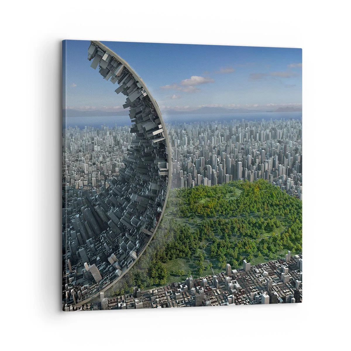 Tablou pe pânză - Natura este eternă - 60x60 cm