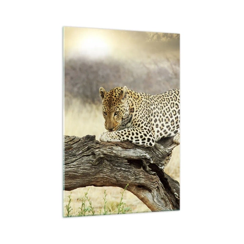 Tablou pe sticlă - Mă duc pe drumul meu - 70x100 cm