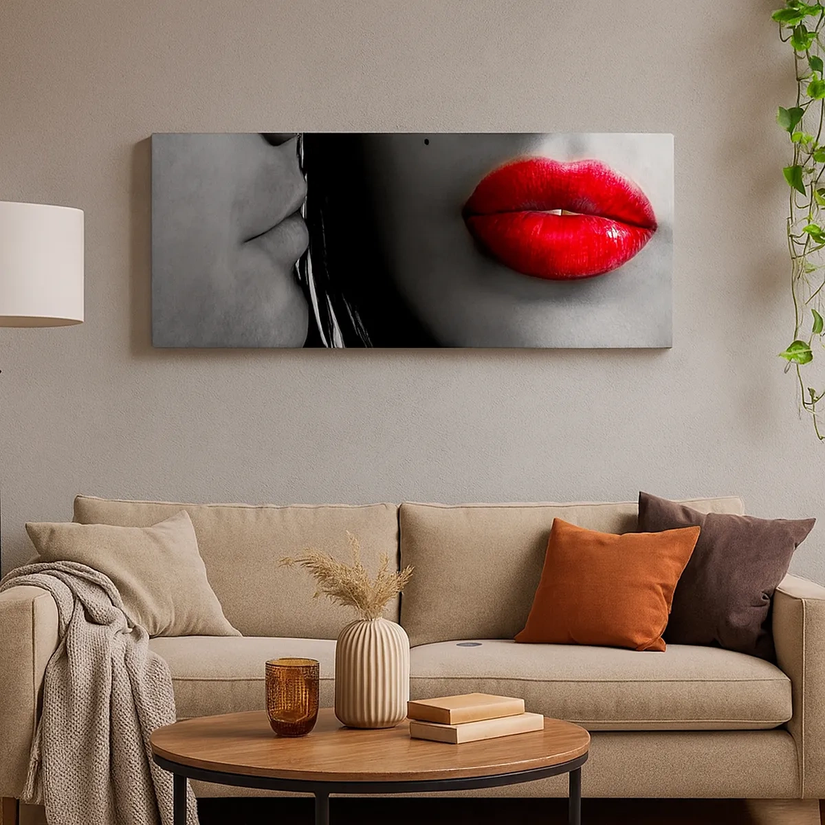 Tablou pe pânză - Față în față  - 30x30 cm