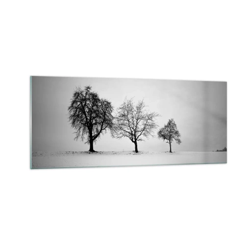 Tablou pe sticlă - La ce visează? - 100x40 cm