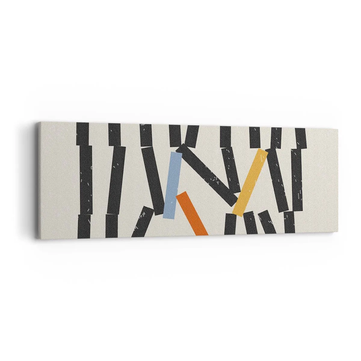 Tablou pe pânză - Domino - compoziție - 90x30 cm