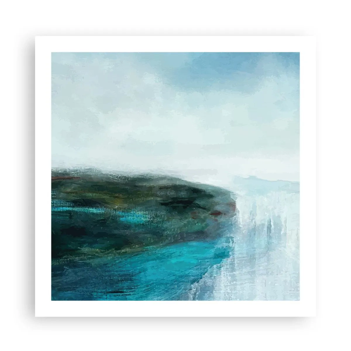 Poster - Abstracție maritimă - 60x60 cm