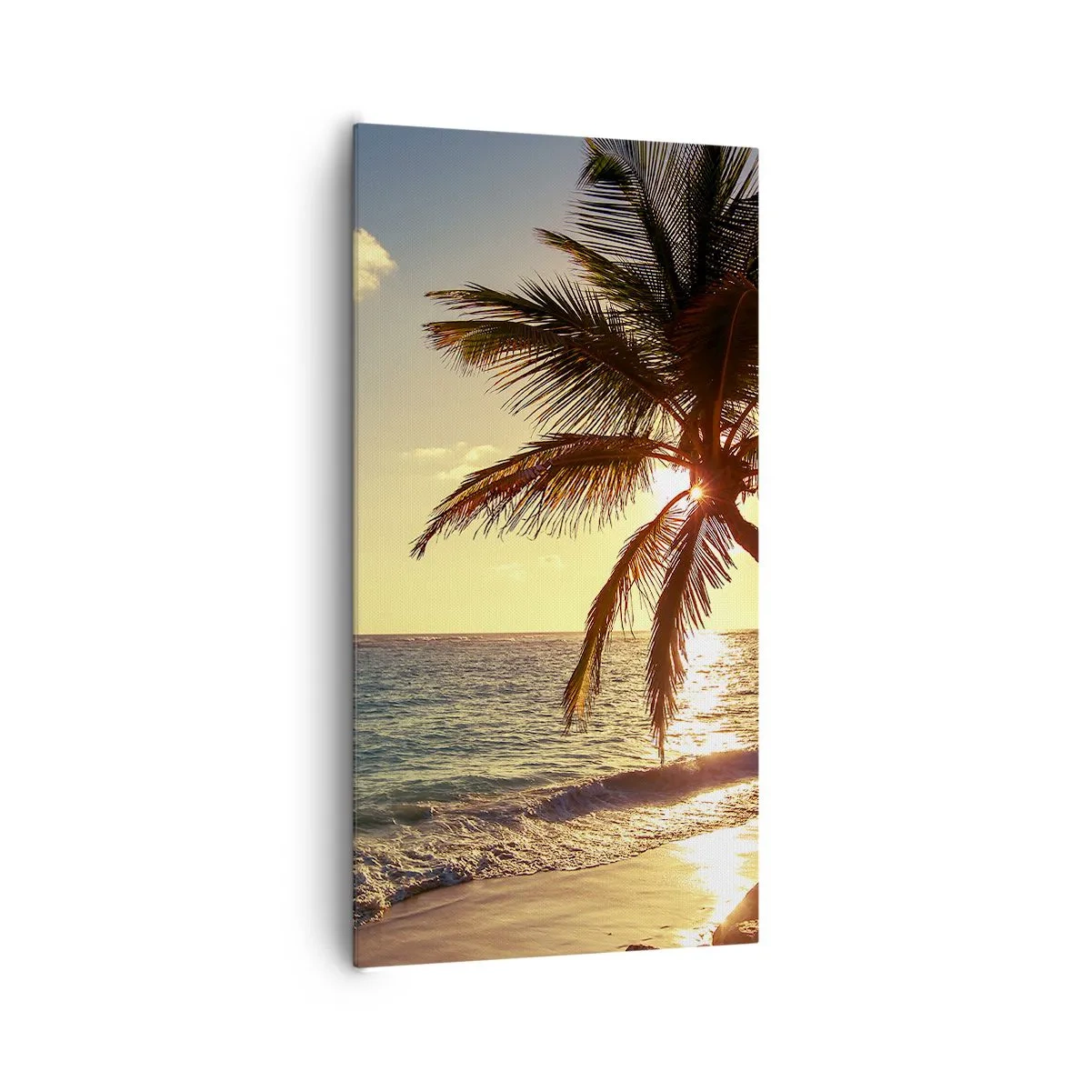 Tablou pe pânză - Vara sub palmieri - 65x120 cm