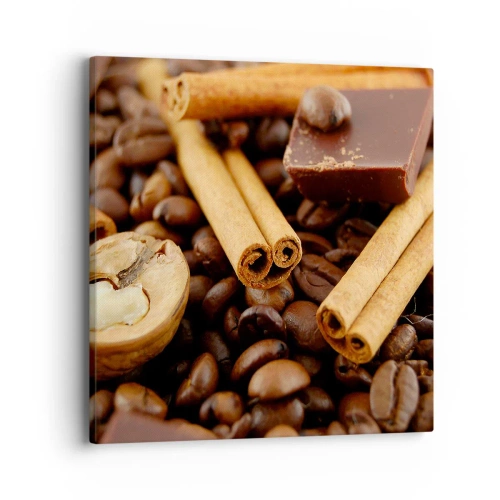 Tablou pe pânză - Concert de arome - 40x40 cm