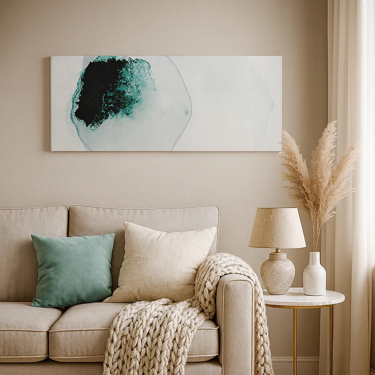 Tablou pe pânză - Într-o picătură de apă - 30x30 cm