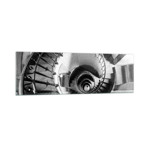 Tablou pe sticlă - Din ce în ce mai sus - 160x50 cm