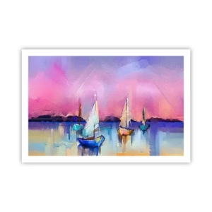 Poster - Direcția: ape largi - 91x61 cm