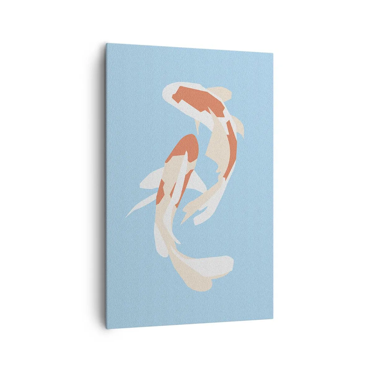 Tablou pe pânză - Înot sincron spontan - 80x120 cm