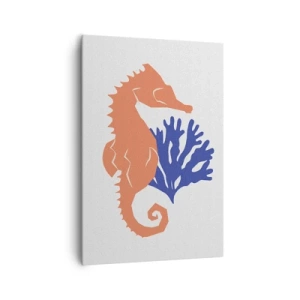 Tablou pe pânză - Pe o pajiște subacvatică - 70x100 cm