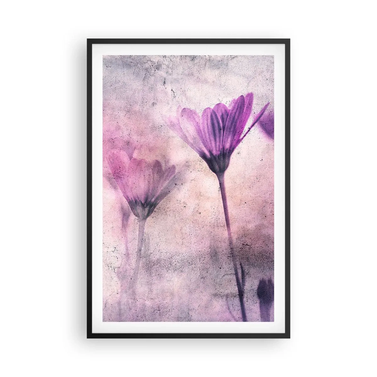 Poster în ramă neagră - Un vis de flori - 61x91 cm