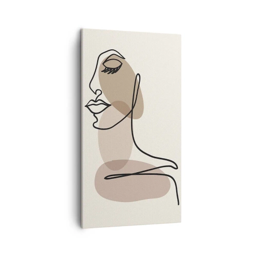 Tablou pe pânză - O anumită linie de frumusețe - 45x80 cm