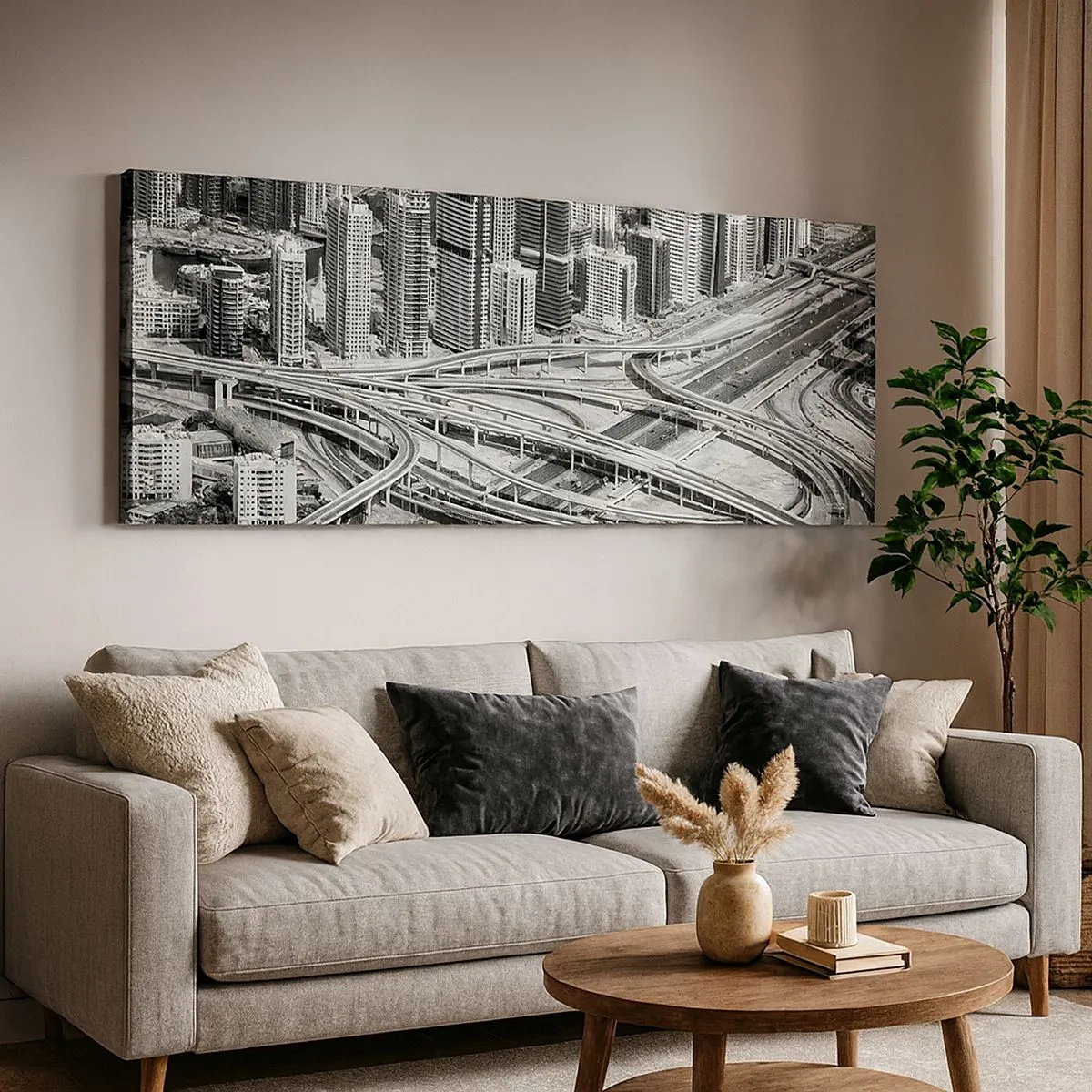 Tablou pe pânză - Dubai - orașul imposibil - 100x40 cm