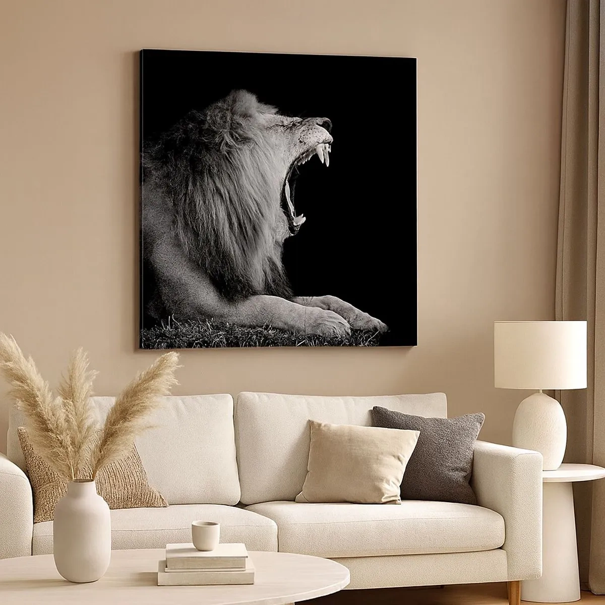 Tablou pe pânză - Fără nici o ezitare - 30x30 cm