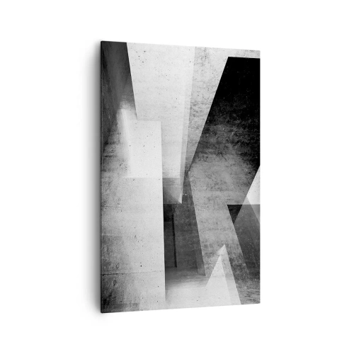 Tablou pe pânză - Structura spațiului - 80x120 cm