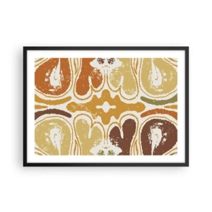 Poster în ramă neagră - Abstracție sentimentală - 70x50 cm