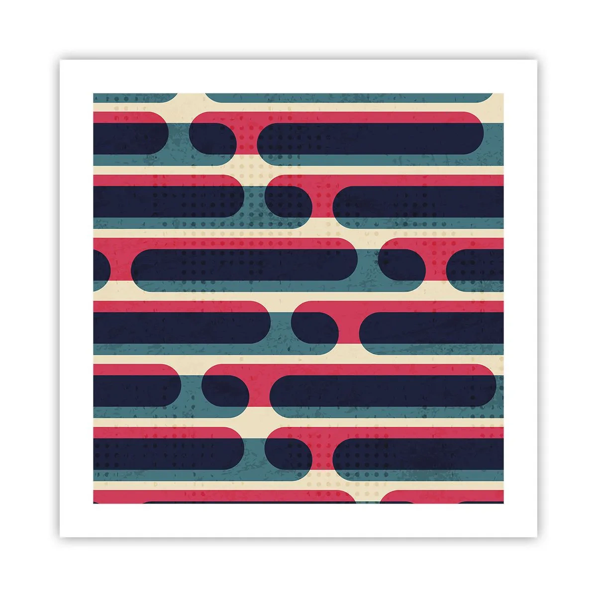 Poster - Înăuntru și înainte - 50x50 cm