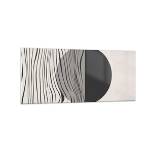 Tablou pe sticlă - Semicompunere - 120x50 cm